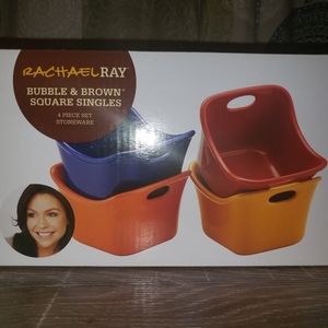 Rachel Ray 4 piece stoneware. New in box.